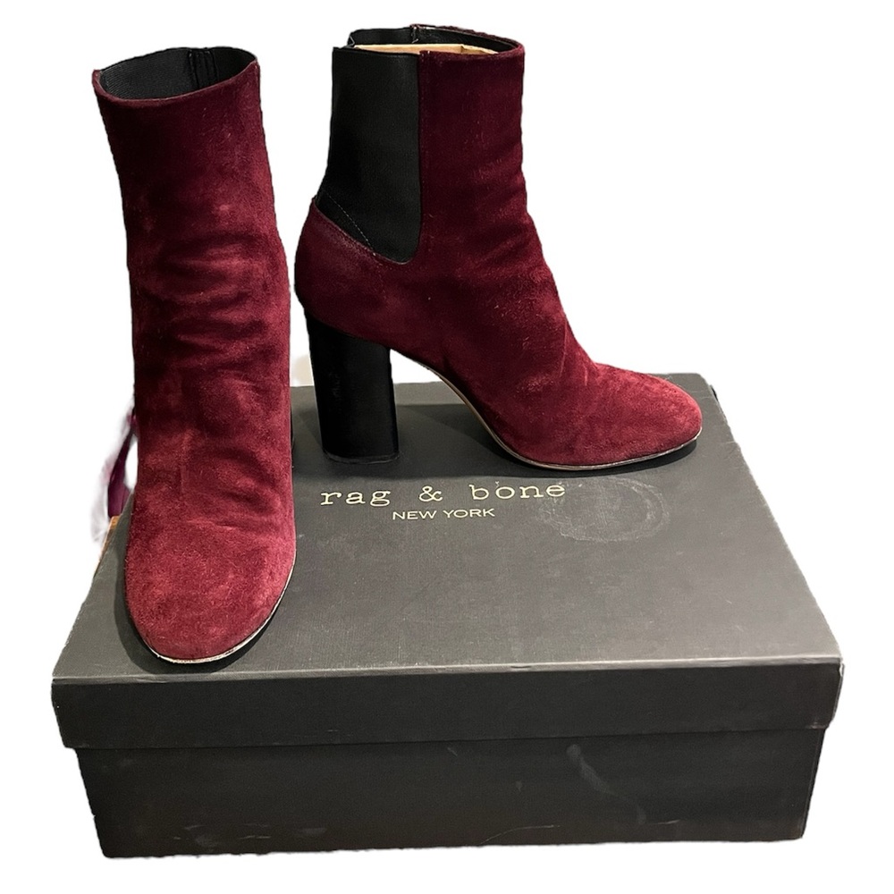 Rag & Bone Agnes Suede Booties